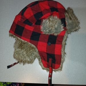 Mens plaid hat